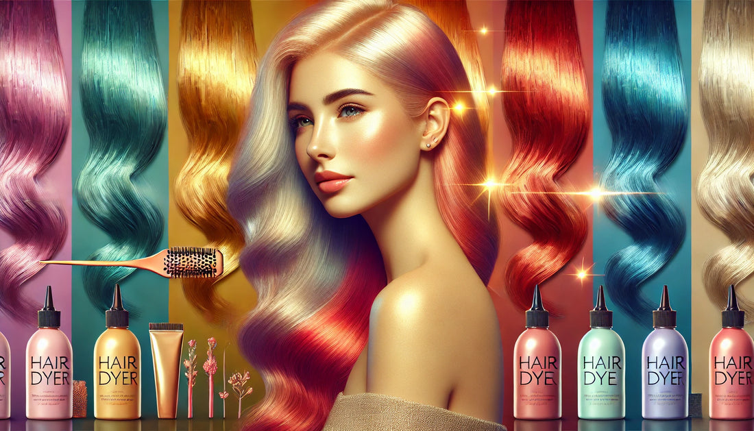 How do hair dyes affect hair health?