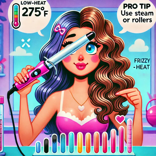 Be Careful with Heat – Even Heat-Friendly Wigs Can Get Damaged!