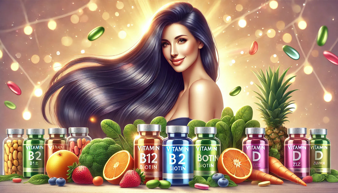Say Goodbye to Gray! Top 10 Vitamins to Keep Your Hair Colorful and Youthful