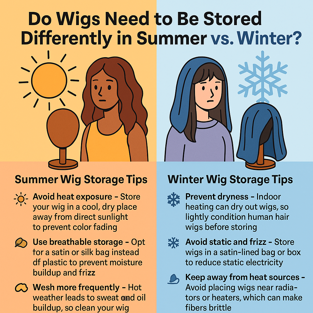 Do Wigs Need to Be Stored Differently in Summer vs. Winter?