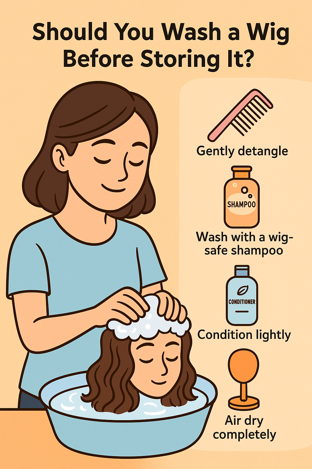 Should You Wash a Wig Before Storing It? A Complete Guide to Wig Care
