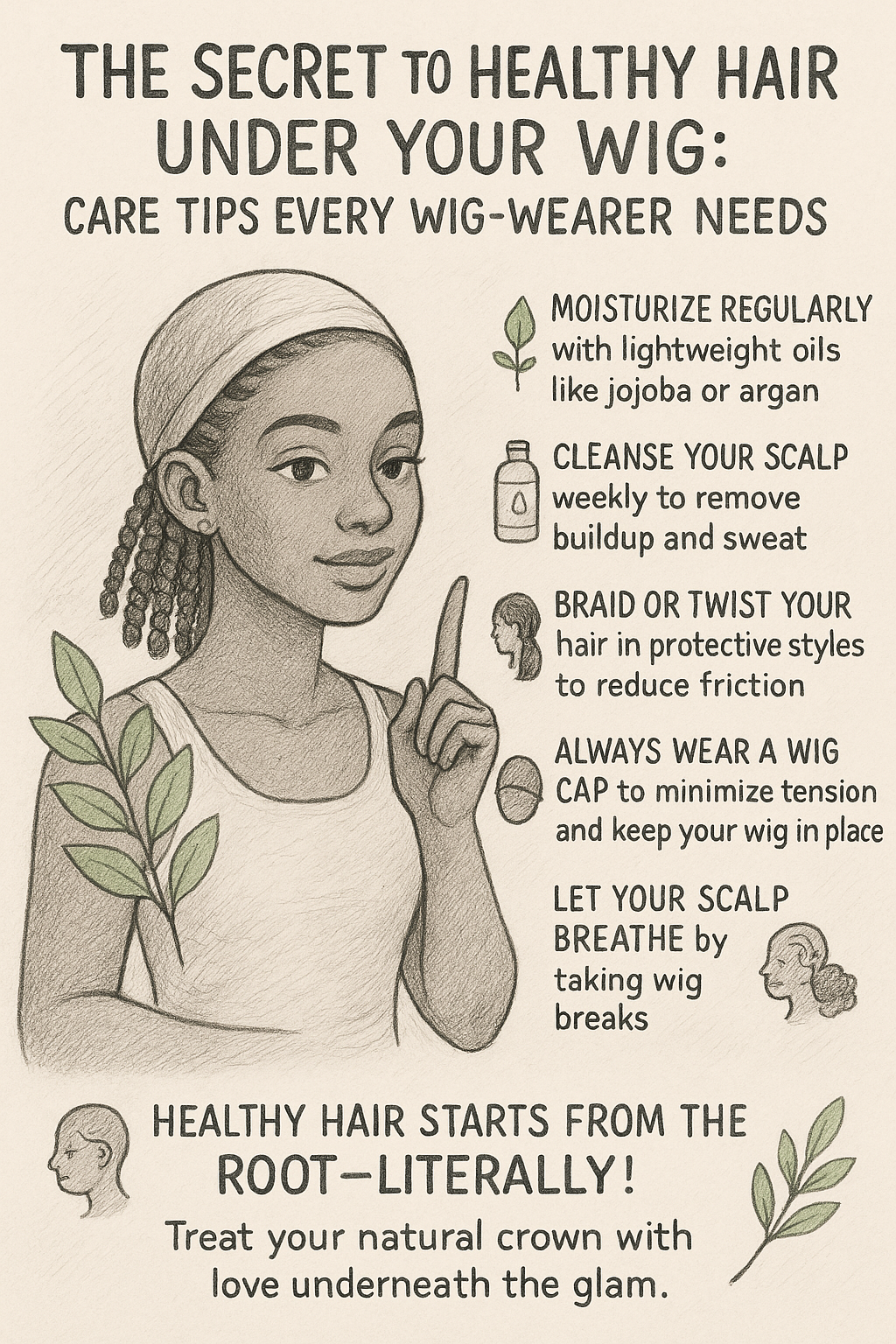 The Secret to Healthy Hair Under Your Wig: Care Tips Every Wig-Wearer Needs
